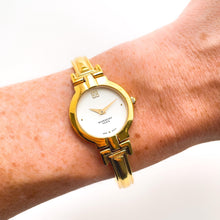 Load image into Gallery viewer, Vintage 90s Gold-Plated Ladies' Givenchy 'Millesime' Watch - White Dial