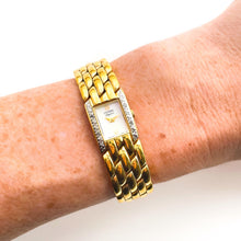 Load image into Gallery viewer, Vintage Gold-Plated Ladies' Citizen Elegance Quartz Watch - MOP Dial