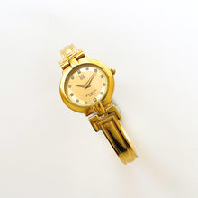 Load image into Gallery viewer, Vintage 90s Gold Ladies' Givenchy 'Millesime' Watch - Crystal-Set Dial