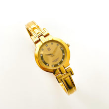 Load image into Gallery viewer, Vintage 90s Gold Ladies' Givenchy 'Millesime' Watch - Crystal-Set Dial