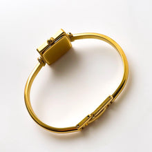 Load image into Gallery viewer, Vintage Gold-Plated Gucci 1900L Bangle Quartz Watch with Square Dial