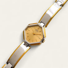 Load image into Gallery viewer, Seiko Quartz Watch – Two-Tone Octagon Dial, 1990s