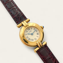 Load image into Gallery viewer, Vintage Cartier Must Colisée Vermeil - Gold-Plated Silver 925 with Beige Dial