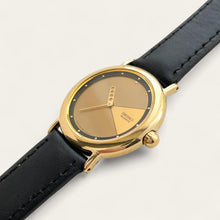 Load image into Gallery viewer, Vintage 1996 Gold-Plated Ladies' Seiko Quartz Watch - Asymmetrical Dial