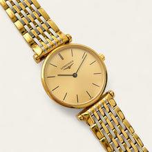 Load image into Gallery viewer, Vintage Ladies' Gold-Plated Longines 'La Grande Classique' Two-Tone Quartz Watch