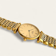 Load image into Gallery viewer, Vintage Ladies' Gold-Plated Longines 'La Grande Classique' Two-Tone Quartz Watch