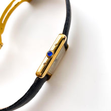 Load image into Gallery viewer, Vintage Ladies' Must de Cartier Tank Vermeil - Quartz