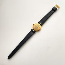 Load image into Gallery viewer, Vintage 1980s Cartier Must Vendome Watch: Gold-Plated Silver, Black Dial