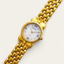Load image into Gallery viewer, Nina Ricci Ladies’ Quartz Watch – Gold-Plated with MOP Dial, 1990s