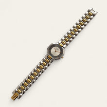 Load image into Gallery viewer, Vintage Two-Tone Christian Dior Ladies' Quartz Watch - Silver Octagon
