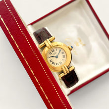 Load image into Gallery viewer, Vintage Cartier Must Colisée Vermeil - Gold-Plated Silver 925 with Beige Dial