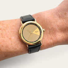 Load image into Gallery viewer, Vintage 1996 Gold-Plated Ladies' Seiko Quartz Watch - Asymmetrical Dial