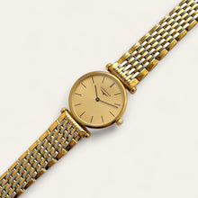 Load image into Gallery viewer, Vintage Ladies' Gold-Plated Longines 'La Grande Classique' Two-Tone Quartz Watch