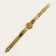 Load image into Gallery viewer, 1990s Gold-Plated Seiko Lassale Quartz Watch - Pink Dial, Faceted Crystal