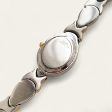 Load image into Gallery viewer, Vintage 1999 Ladies' Two-Tone Bulova Quartz Watch - Oval Dial