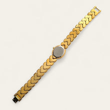 Load image into Gallery viewer, Vintage Gold-Plated Ladies' Citizen Elegance Quartz Watch - Green Dial