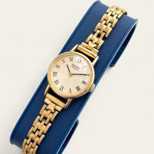 Load image into Gallery viewer, Vintage 80s Gold-Plated Ladies' Seiko Quartz Watch - Round Dial