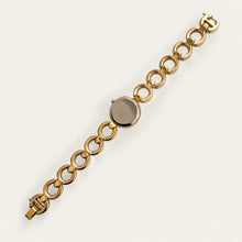 Load image into Gallery viewer, Vintage Ladies' Gold-Plated Accurist Quartz Watch - Beige Round Dial