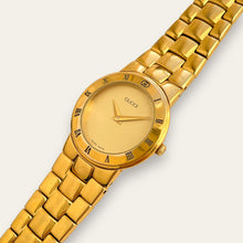 Load image into Gallery viewer, Vintage 1990s Ladies' Gold-Plated Gucci 3300.2.L Quartz Watch - Gold Dial