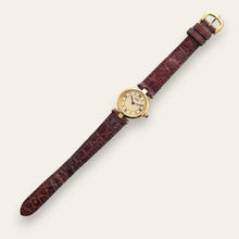 Load image into Gallery viewer, Ladies' Vintage Cartier Must Vendome Vermeil Quartz Watch - Boxed
