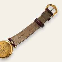 Load image into Gallery viewer, Ladies' Vintage Cartier Must Vendome Vermeil Quartz Watch - Boxed