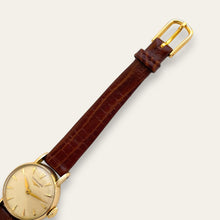 Load image into Gallery viewer, Vintage 1953 Gold-Plated Longines Ladies' Mechanical Watch - Leather Strap