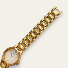 Load image into Gallery viewer, Vintage 90s Gold-Plated Ladies' Seiko Quartz Watch - Round Dial