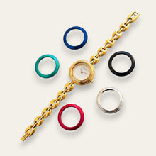 Load image into Gallery viewer, Vintage 1990s Gucci Quartz Watch - Interchangeable Bezels