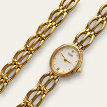 Load image into Gallery viewer, Vintage Gold-Plated Ladies' Citizen Quartz Watch & Bracelet Set