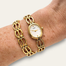 Load image into Gallery viewer, Vintage Gold-Plated Ladies' Citizen Quartz Watch & Bracelet Set
