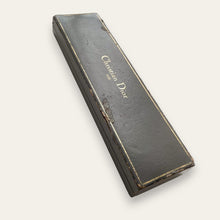 Load image into Gallery viewer, Vintage Unisex Christian Dior Gold-Plated Watch: Leather Strap, Tank Dial