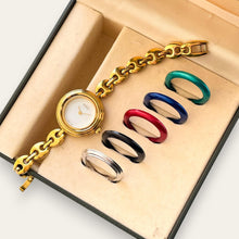 Load image into Gallery viewer, Vintage 1990s Gucci Quartz Watch - Interchangeable Bezels