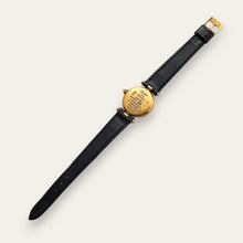 Load image into Gallery viewer, Vintage 1980s Cartier Must Vendome Watch: Gold-Plated Silver, Black Dial