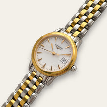 Load image into Gallery viewer, Ladies' Two-Tone Longines 'Flagship' Quartz Watch