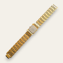 Load image into Gallery viewer, Vintage 1990s Gold-Plated Ladies' Seiko Asymmetrical Quartz Watch - Black Dial