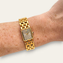Load image into Gallery viewer, Vintage 00s Gold-Plated Ladies' Seiko Quartz Watch - Rectangular Dial