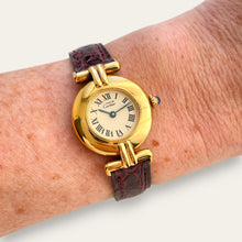 Load image into Gallery viewer, Vintage Ladies' Cartier Must Colisée Vermeil - Beige Dial