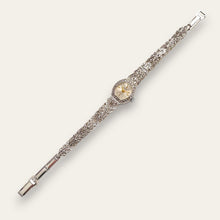 Load image into Gallery viewer, Vintage Ladies' Silver Accurist Mechanical Watch - Marcasite Bracelet