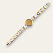 Load image into Gallery viewer, Vintage 1990s Two-Tone Ladies' Seiko Quartz Watch With Octagon Dial