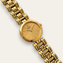 Load image into Gallery viewer, Rare Vintage Gold-Plated Ladies' Seiko Quartz Watch - Round Dial