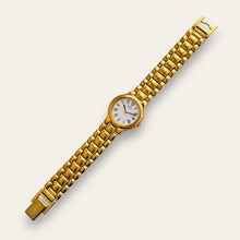 Load image into Gallery viewer, Vintage 90s Gold-Plated Ladies' Seiko Quartz Watch - Round Dial