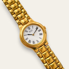 Load image into Gallery viewer, Vintage 90s Gold-Plated Ladies' Seiko Quartz Watch - Round Dial