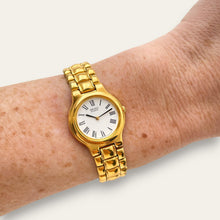 Load image into Gallery viewer, Vintage 90s Gold-Plated Ladies' Seiko Quartz Watch - Round Dial