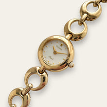 Load image into Gallery viewer, Vintage Ladies' Gold-Plated Accurist Pearl Quartz Watch - Mother of Pearl Dial