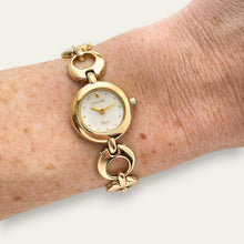 Load image into Gallery viewer, Vintage Ladies' Gold-Plated Accurist Pearl Quartz Watch - Mother of Pearl Dial