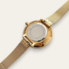 Load image into Gallery viewer, Ladies' Gold-Tone Accurist Quartz Watch - Green Malachite Dial