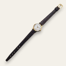 Load image into Gallery viewer, Vintage Ladies' 1973 Gold-Plated Bulova Mechanical Watch - Silver Dial