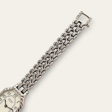 Load image into Gallery viewer, Rare 90s Ladies' Silver-Tone Seiko Quartz Watch - Intricate Bracelet