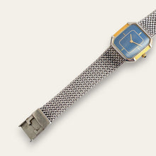 Load image into Gallery viewer, Vintage Two-Tone Ladies' Seiko Lassale Quartz Watch with Blue Dial