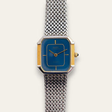 Load image into Gallery viewer, Vintage Two-Tone Ladies' Seiko Lassale Quartz Watch with Blue Dial